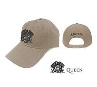 Queen - Cappello (Unisex-U) Black Classic Crest (Neutral)