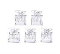 Queen Catcher Clip Transparent Plastic Cage Clips,Queen Bee Cage Catcher Clip Transparent Plastic Beekeeping Tools kit for Beekeepers
