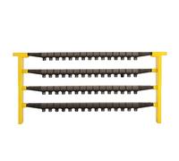 Queen Cell Kit Beekeeping, Lightweight Non - Queen Rearing Frame, Portable Queen Rearing System with 60 Queen Cells and Bee Pulp Bars for Beehive Management