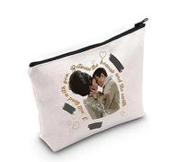 Queen Charlotte and King George Love Quote Inspired Canvas Makeup Bag (Between Heavens Bag EU)