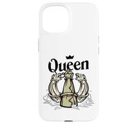 Queen Chess Piece The Queen Board Game Chess Club Lover Case for iPhone 15