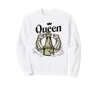 Queen Chess Piece The Queen Board Game Chess Club Lover Sweatshirt