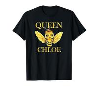 Queen Chloe Bee Honeybee Bumblebee Women Girls T-Shirt