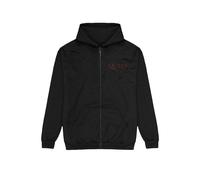 Queen - Classic Crest Back Print - Zipper - black - L - 80% Cotton, 20% Polyester,Sweat L