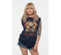 Queen Classic Crest Muscle Tank in Blue | Size: Medium Queen Blue M
