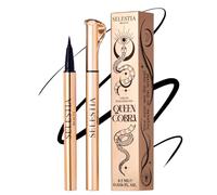 Queen Cobra Liquid Eyeliner Pen 0.016 fl.oz Waterproof Long Lasting Eyeliner Pencil Perfect Christmas Gift for Women Eyeliner Black Eyeliner
