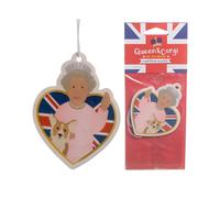 Puckator Royal Bloom Queen and Corgi Air Freshener - Diffuser Room Fragrance Air Fresheners For Home Bathroom - Small Aroma Mist Scent Diffusers - Odour Neutraliser Freshener Cigarette Smoke Remover