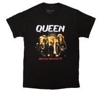 Queen Crazy Little Thing T-Shirt in Black | Size: Medium Queen Black M