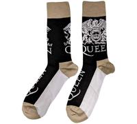 Queen Crest And Logo Womens Ankle Socks One Size