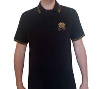 Queen Crest Logo Polo Shirt Official Tee T-Shirt Mens