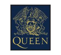 Queen Crest Patch Blue