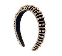 Queen Crown Boho Gorgeous Padded Baroque Headbands Luxury Crystal Hairbands For Women Rhinestone Tiara Bling Hair Accessories Snow Queen Crown(23)