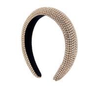 Queen Crown Boho Gorgeous Padded Baroque Headbands Luxury Crystal Hairbands For Women Rhinestone Tiara Bling Hair Accessories Snow Queen Crown(21)