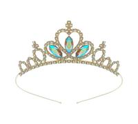 Queen Crowns Blingbling Headband Heart Headwear Glistening Photo Props Halloween Party Headwear Cosplay Accessories