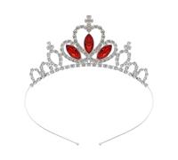 Queen Crowns Blingbling Headband Heart Headwear Glistening Photo Props Halloween Party Headwear Cosplay Accessories