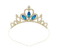 Queen Crowns Blingbling Headband Heart Headwear Glistening Photo Props Halloween Party Headwear Cosplay Accessories