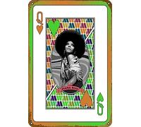 Queen Diana Ross Music Poster Retro Metal Tin Vintage Sign 12 X 8 Inch Bar Club Man Cave Room Wall Decor