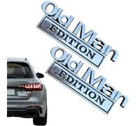 Queen Edition 3D Emblem Sticker, Old Man Edition Car Emblems, 2026 New Queen Editions Emblem for Car Truck SUV Automotive Exterior Accessories (2, e)