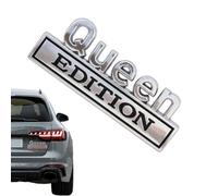 Queen Edition 3D Emblem Sticker, Old Man Edition Car Emblems, 2026 New Queen Editions Emblem for Car Truck SUV Automotive Exterior Accessories (1, b)