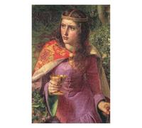 Queen Eleanor by Frederick Sandys Artistic Jigsaw Puzzle for Adults, 1000 PCS