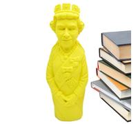 Queen Elizabeth Eraser - 1.96x1.57x5.51in Platinum Jubilee Souvenir, Big Pencil Eraser | Collectible Queen Elizabeth II Figure Desk Classroom Office Home Ornament Memorabilias Gift Fan Collectors 2026