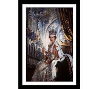 Queen Elizabeth II Autograph Signed & Framed Photo