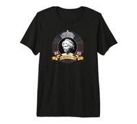 Queen Elizabeth II Memoriam Union Jack RIP UK Royalist Premium T-Shirt