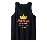 Queen Esther Costume for Such A Time As This Happy Purim Tank Top