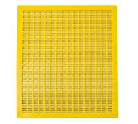 Queen Excluder for Wooden BeeHives Beekeeping Queen Excluder Plastic Beekeeping Trapping Grid Net Door Spacer Bee Keeping Equipment Yellow 360mm