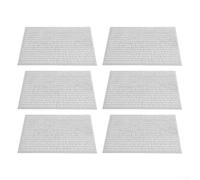 Queen Excluder Plastic 6-Pack for beekeeping Tools for National Beehives - Sturdy White Yellow Excluder Grid Net Controls Egg Laying 50.5x35.5cm(white 50.5x35.5cm)