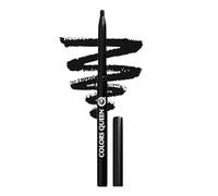 Queen Extreme Color Kajal Pencil - 01 Black Night, 0.4g | Smooth One Stroke Application with Ultra Creamy Texture | 16 Hrs Long Stay, Non Transfer, Smudge Proof & Waterproof Kajal for Women