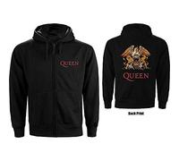 Queen - Felpa # S Ladies Black # Classic Crest