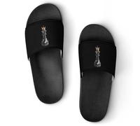 Queen for Chess Unisex Summer Sliders Waterproof Beach Slippers Lightweight Anti Slip House Shoes