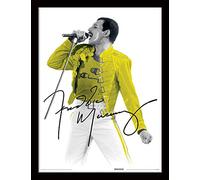 Queen Framed Memorabilia, Multicoloured, 30 x 40cm