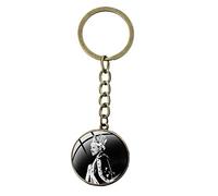 Queen Freddie Mercury Band Key Chain Rock Singer Art Glass Dome Pendant Keychain Ring For Music Fans Souvenir Gifts