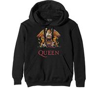 Queen Freddie Mercury Brian May Official Unisex Hoodie Hooded Top (Small)
