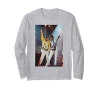 Queen Freddie Mercury Brian May The Miracle Video Shoot Long Sleeve T-Shirt
