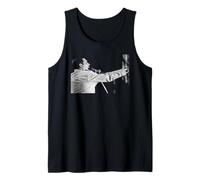 Queen Freddie Mercury Live St James' Park On Magic Tour 1986 Tank Top