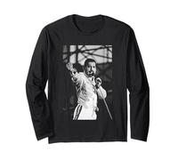 Queen Freddie Mercury Magic Tour St James' Park Newcastle Long Sleeve T-Shirt