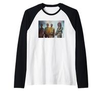 Queen Freddie Mercury The Miracle Music Video Shoot Raglan Baseball Tee