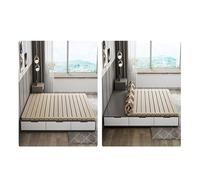 Queen Full Double Twin Mattress Support Bed Slats Wooden Mattress Frame And Platform Collapsible Box Spring Easy To Use For Bedroom Living Room(WxL(39.4x74.8in) 100x190cm)