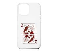 Queen Hearts Lesbian Pride Design | LGBTQ Gothic Romance Case for iPhone 12 Pro Max