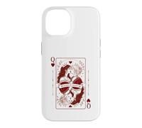 Queen Hearts Lesbian Pride Design | LGBTQ Gothic Romance Case for iPhone 14
