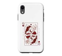 Queen Hearts Lesbian Pride Design | LGBTQ Gothic Romance Case for iPhone XR