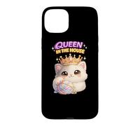 Queen In The House Cute Cat Princess Kitten Lover Gift Case for iPhone 15 Plus