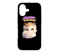 Queen In The House Cute Cat Princess Kitten Lover Gift Case for iPhone 17