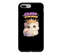 Queen In The House Cute Cat Princess Kitten Lover Gift Case for iPhone 7 Plus/8 Plus