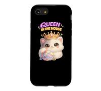 Queen In The House Cute Cat Princess Kitten Lover Gift Case for iPhone SE (2020) / 7/8