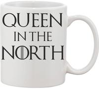 Queen in The North Tribute for Our Beloved Queen Sansa Ceramic Mug White