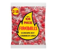 QUEEN JAX ATOMIC FireBall Jawbreaker Candy 2 lb Bag